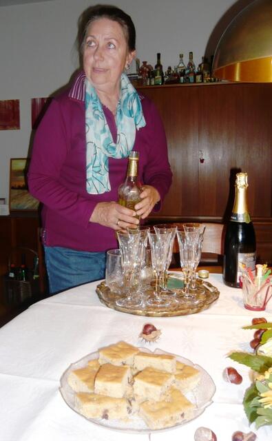 Einladung bei der gastfreundlichen Brunhild