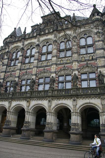 Vorderansicht des Bremer Landgerichts