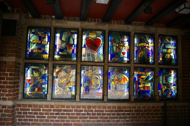 Fenster im "Kaffee-Hag"- Haus