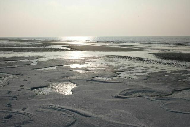 Vereistes Wattenmeer
