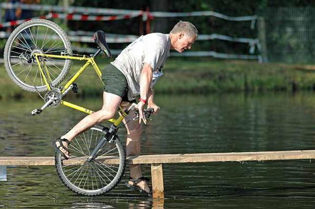Grand old man  ältester Teilnehmer mit 51 Jahren