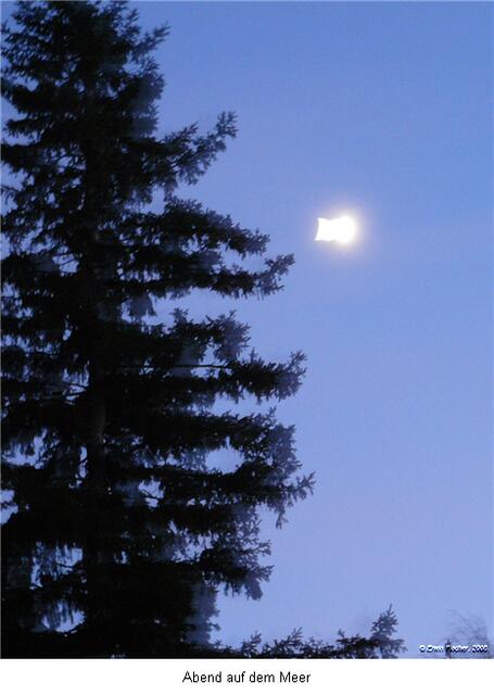 En wackeliche Mond