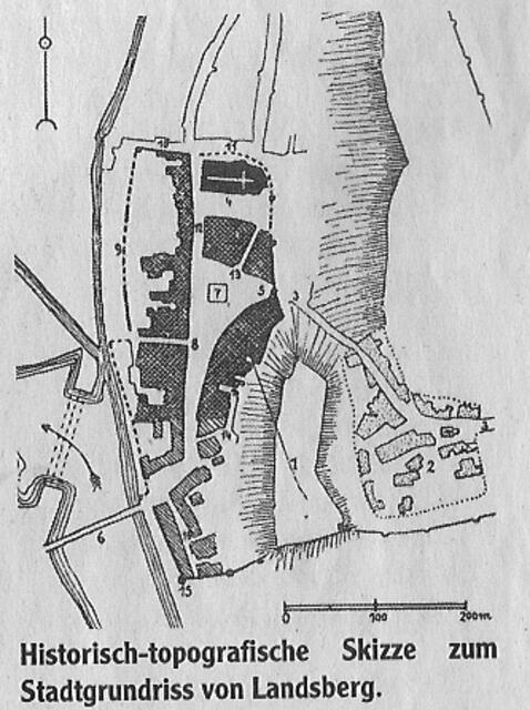 Siedlung/Burg auf dem Areal von "Phetine"