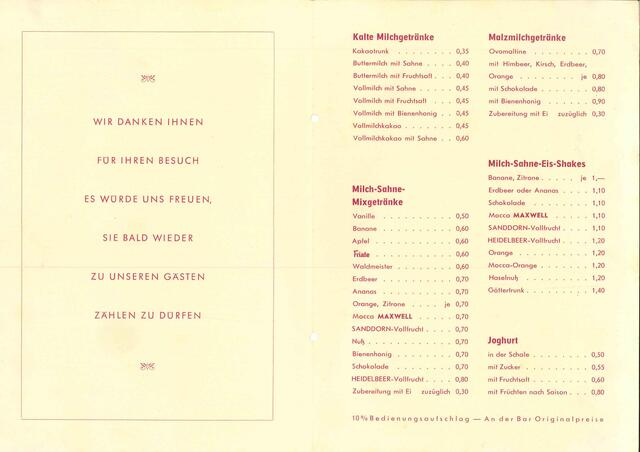 Alkoholfreie Milchmix-Getränke