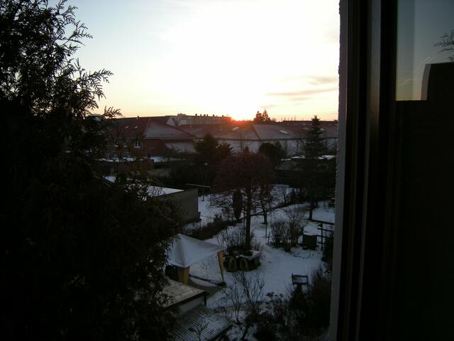 Garten da, Sonne weg ?