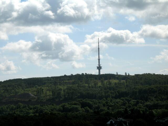 Der höchste Fernsehturm Deutschlands 179 m hoch