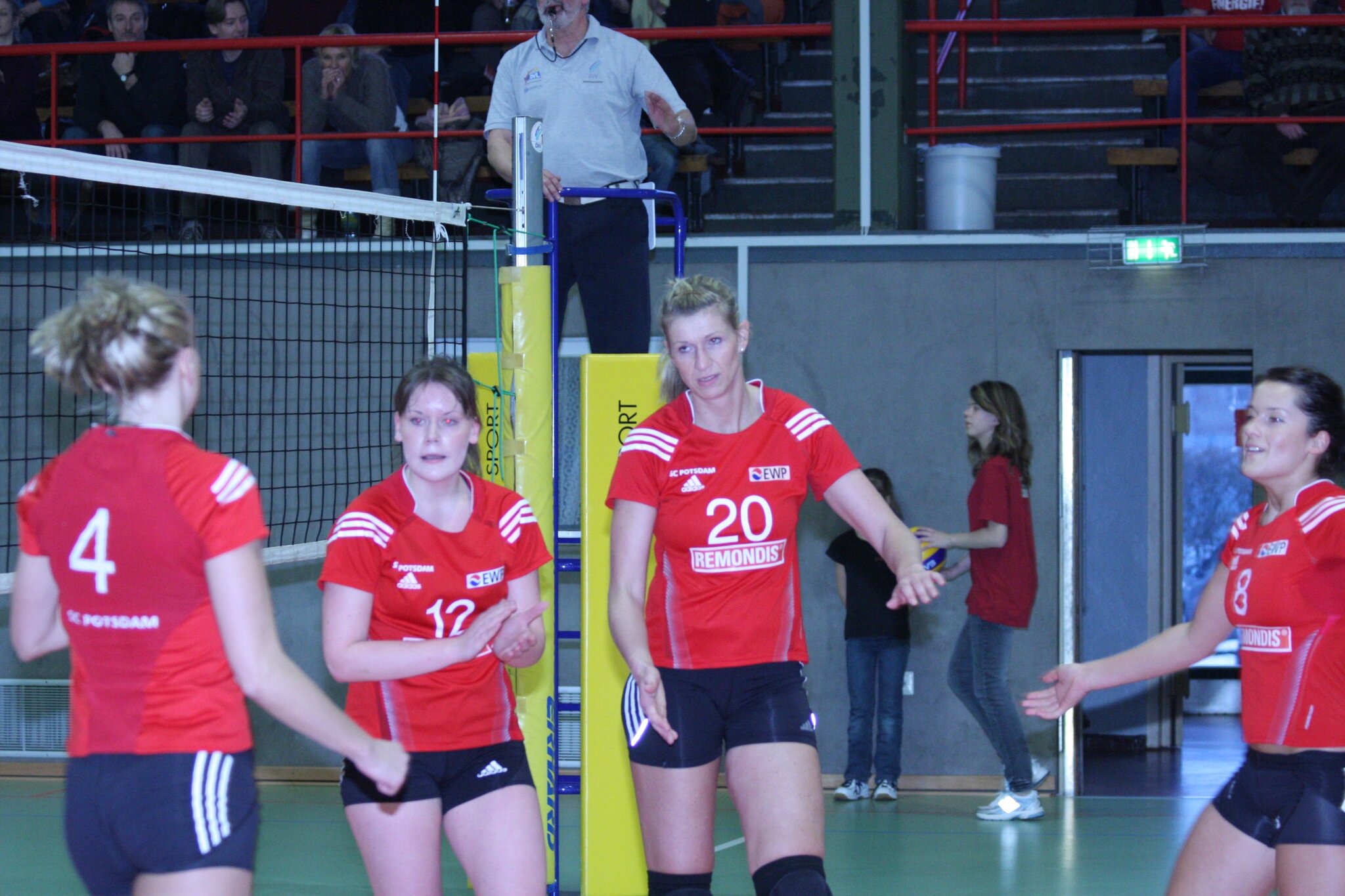 SCP-Volleyballerinnen schafften 3:2 Auswärtssieg beim TSV Rudow - Potsdam