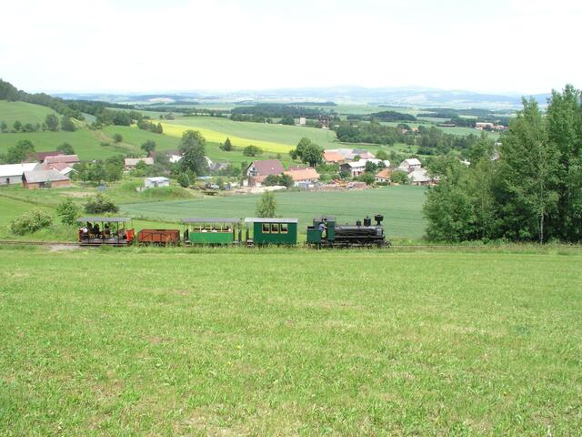 Noch ein Blick über Wiesen in die Landschaft ...