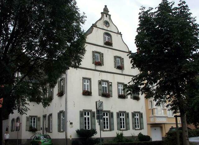 das Gasthaus &#8222;Zur Sonne&#8220; . Dort fand das Kommers statt.
