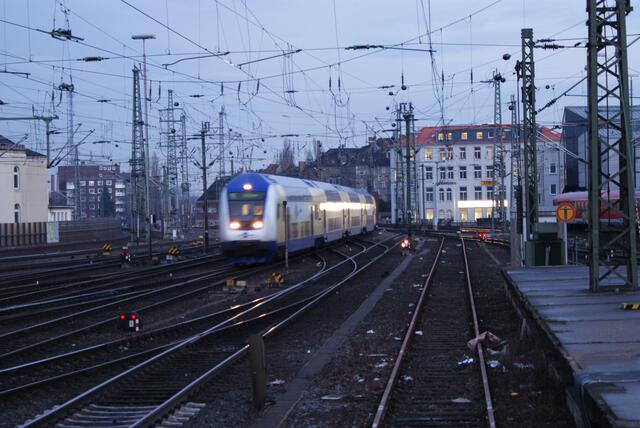 Metronom bei der Einfahrt