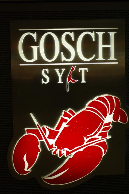 Zum Abschied gibt's noch ein paar Scampi :-)