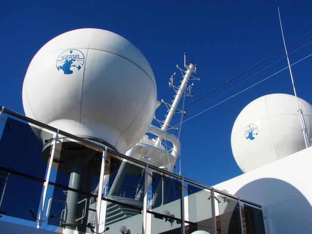 Deck 12.....der höchste Punkt des Schiffes