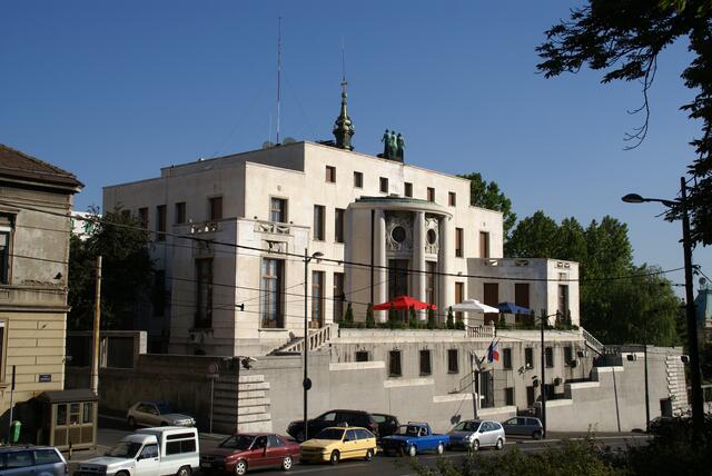 Gebäude an der Festung