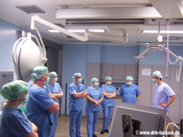Besuch des Brandverletztenzentrums der MHH