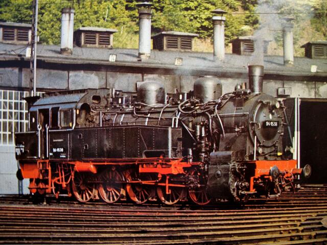 BBW Dillenburg mit Lok der Baureihe 94