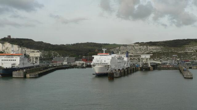 Ankunft in Dover