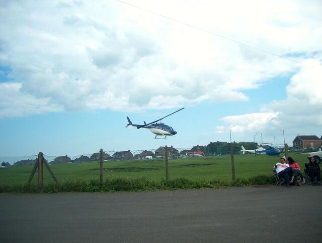 Flugschau auf den Klippen