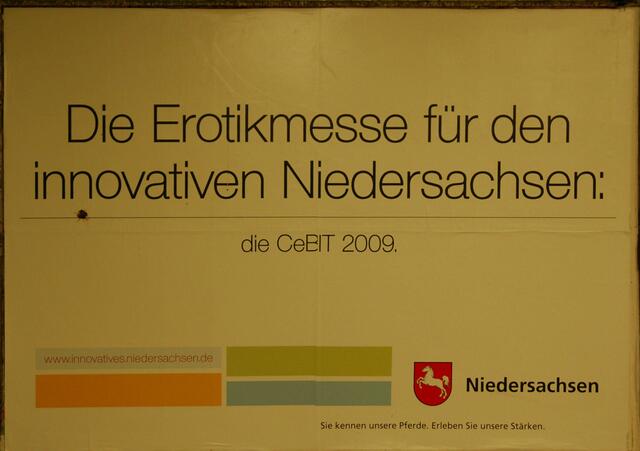 Was hat die CeBit mit Erotik zu tun?