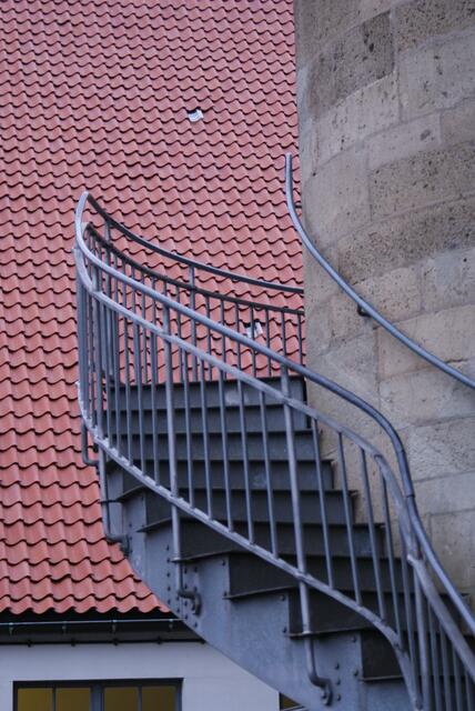 Das ist die verbotene Treppe