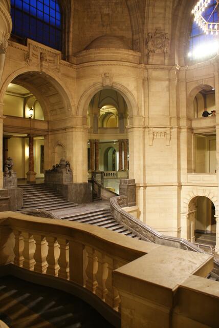 Die Architektur beeindruckt