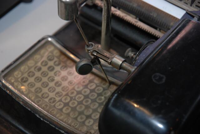 Auch das ist eine schreibmaschine !