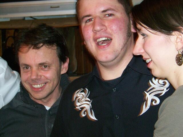 Thomas, Basti und Hetti .....