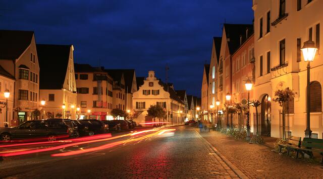 Stadtplatz bei Nacht | Foto: Joachim Feldmeier