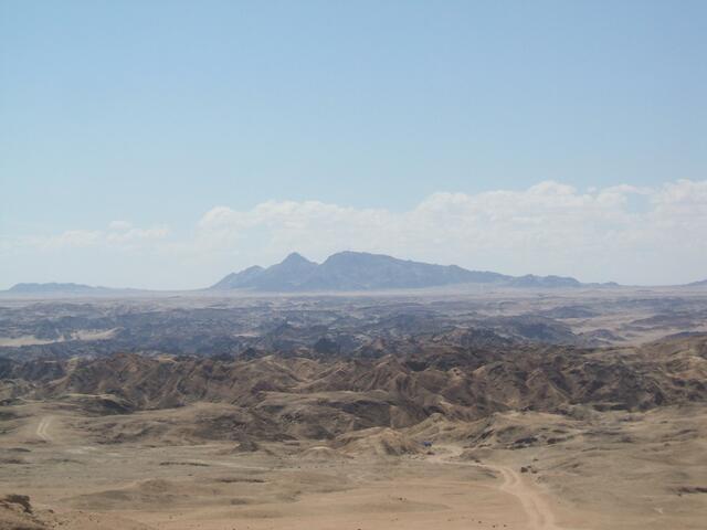 Mondlandschaft der Karibib-Wüste