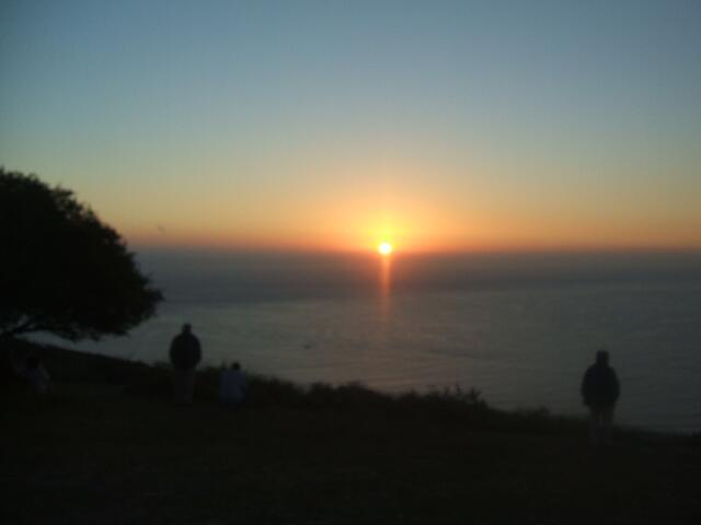 Auf dem Signal Hill hoch über Kapstadt: Abschied von S.A.