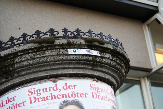 Altehrwürdige Litfaßsäule