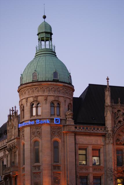 Der Beweis: doch eine Bank!