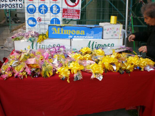 Verkaufsstand in Bologna