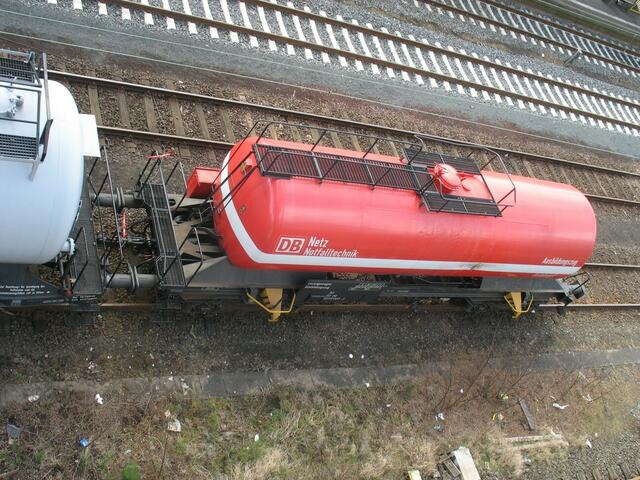 Leckagewagen von oben