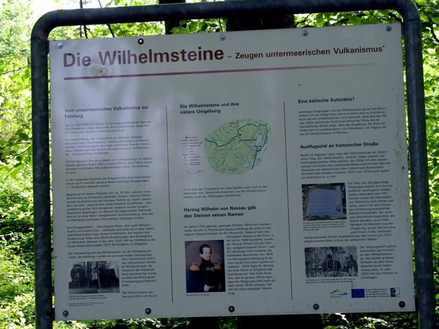 Die Wilhelmsteine
