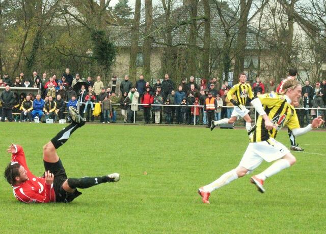 Trotz guter Leistung stolperten die "Roten"