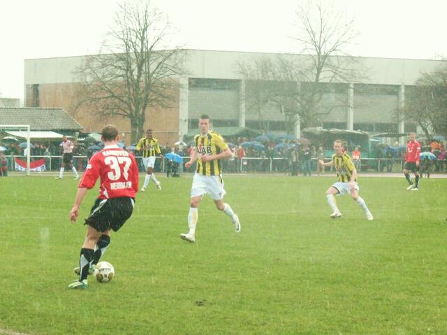 Herrmann spielte auch nach vorne gut!