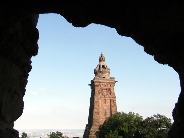 Blick zum Denkmal