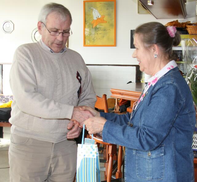 Verabschiedung als Revisor: Reinhold Neumann