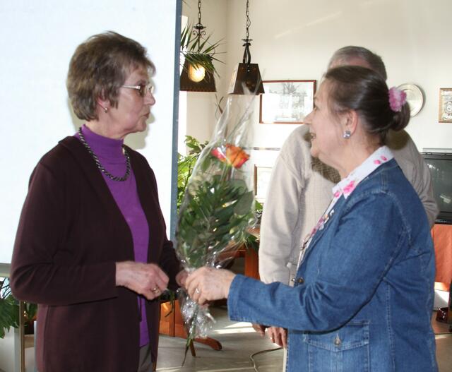 Verabschiedung als Beisitzerin: Edeltraut Neumann