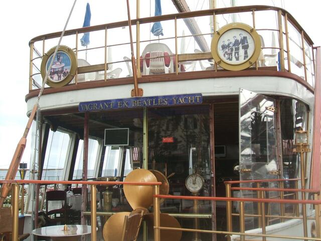 Ehemalige Beatles-Yacht