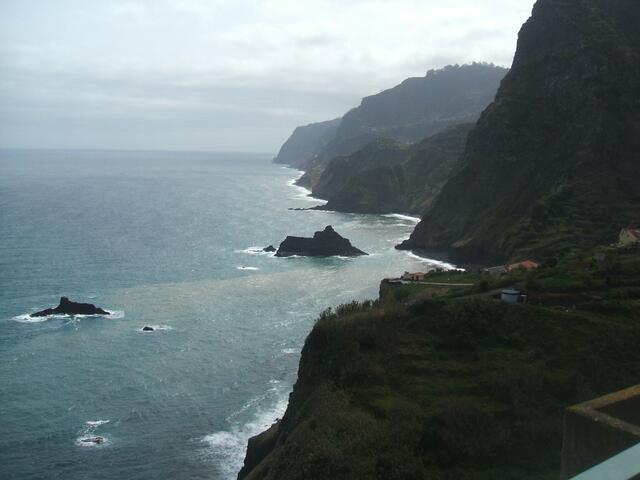 Steilküste auf Madeira