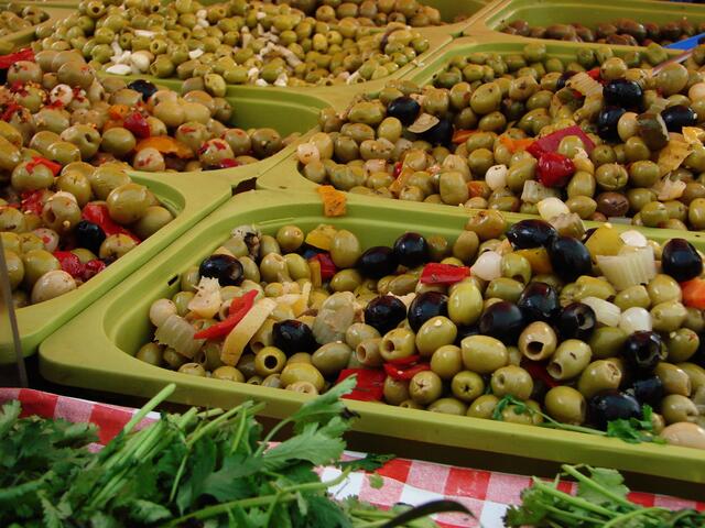 fertige Olivenvarianten.....