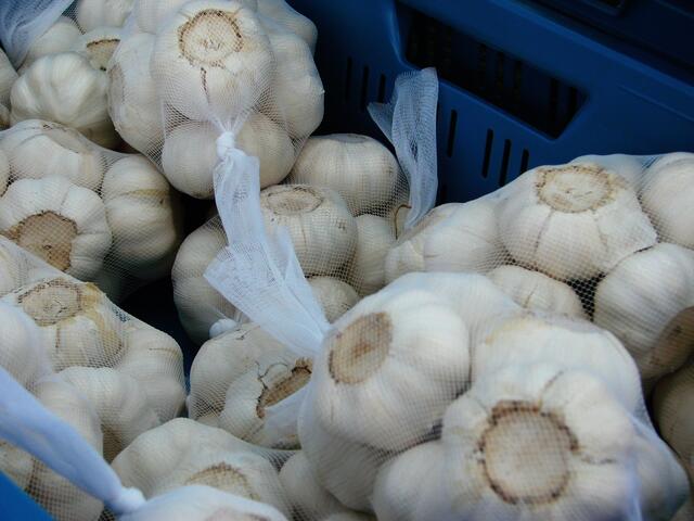 die richtige Würze...satte Knobis