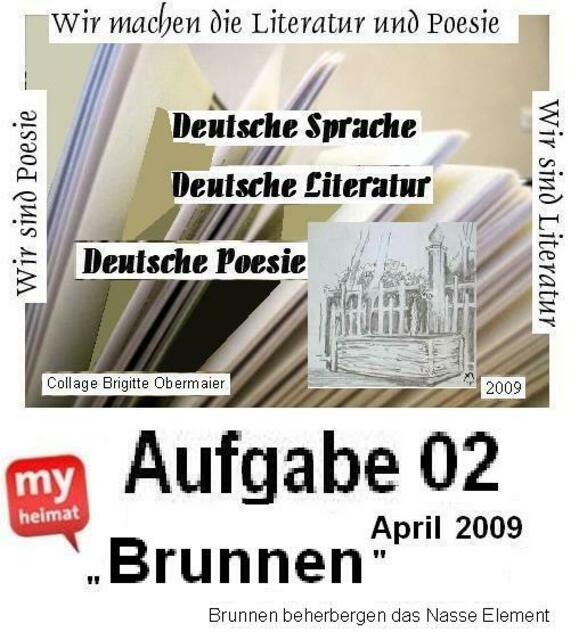 Aufgabe 02 > Brunnen beherbergen das Nasse Element 2009-04 Literatur