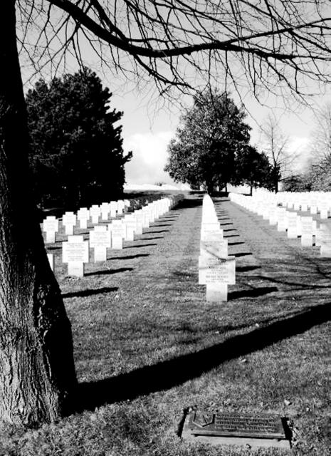 5.308 Kriegstote fanden auf dem "Grasberg" ihre letzte Ruhestätte. Ursprünglich waren sie in 225 Orten im Departement Haut-Rhin bestattet. | Foto: MBL - http://commons.wikimedia.org/wiki/File:Soldatenfriedhof-Bergheim1.jpg?uselang=de