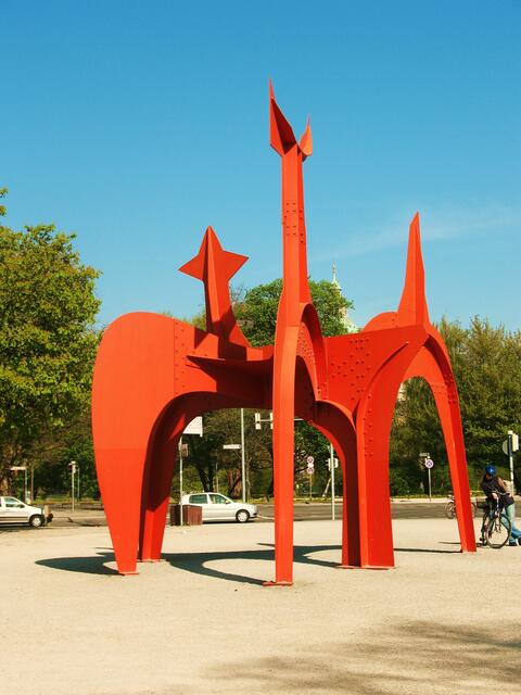 Keine Nazi-Kunst: Kunstwerk von Alexander Calder (1972)