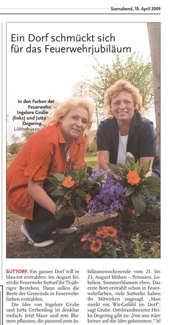 Leine-Zeitung vom 18.04.09