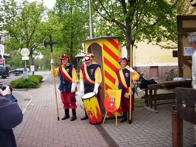 Die Stedtische Scharwache passt auf!