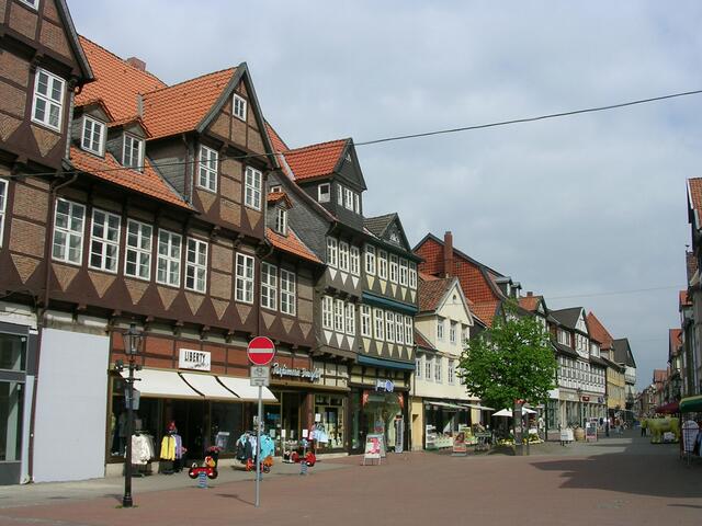 Altstadt mit Geschäftsstraße