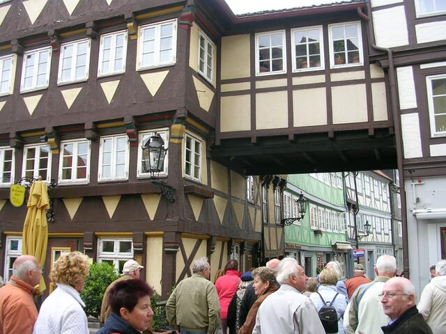 Altstadt, jeder Meter wurde genutzt